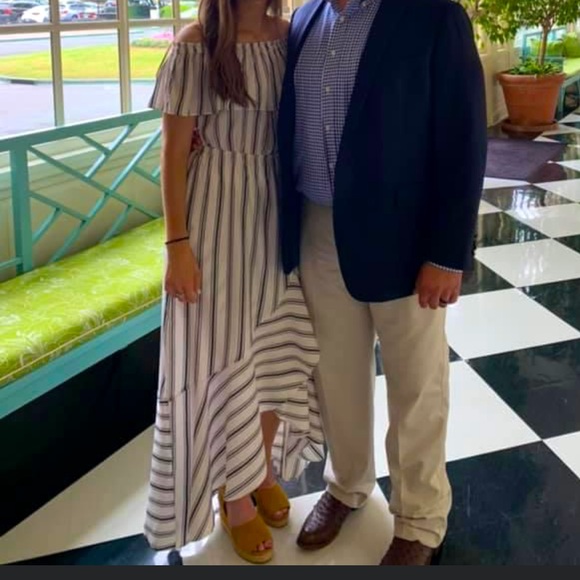 Off the Shoulder Wrap Dress - Picture 8 of 9